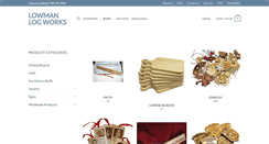 Desktop Screenshot of lowmanlogworks.com